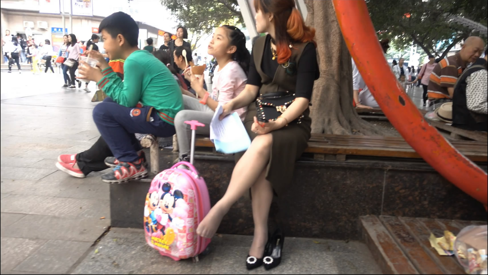 Pick up children after school